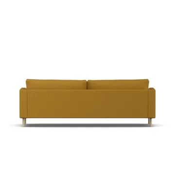 Bredhult sofa - Luiza Mustard 3972-dąb olejowany na biało, 3-osobowa - 1898