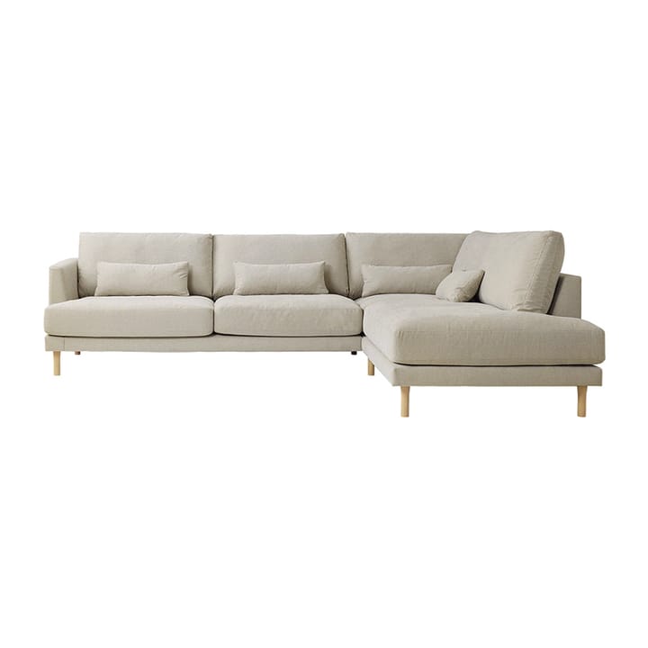 Bredhult sofa modułowa A1 dąb biały olejowany - Bern 0341 Beige - 1898