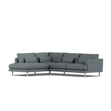 Bredhult sofa - Same Blue 6678-dąb olejowany na biało, 3-osobowa A2 - 1898