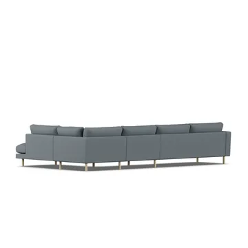 Bredhult sofa - Same Blue 6678-dąb olejowany na biało, 4-osobowa B1 - 1898