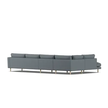 Bredhult sofa - Same Blue 6678-dąb olejowany na biało, 4-osobowa B2 - 1898