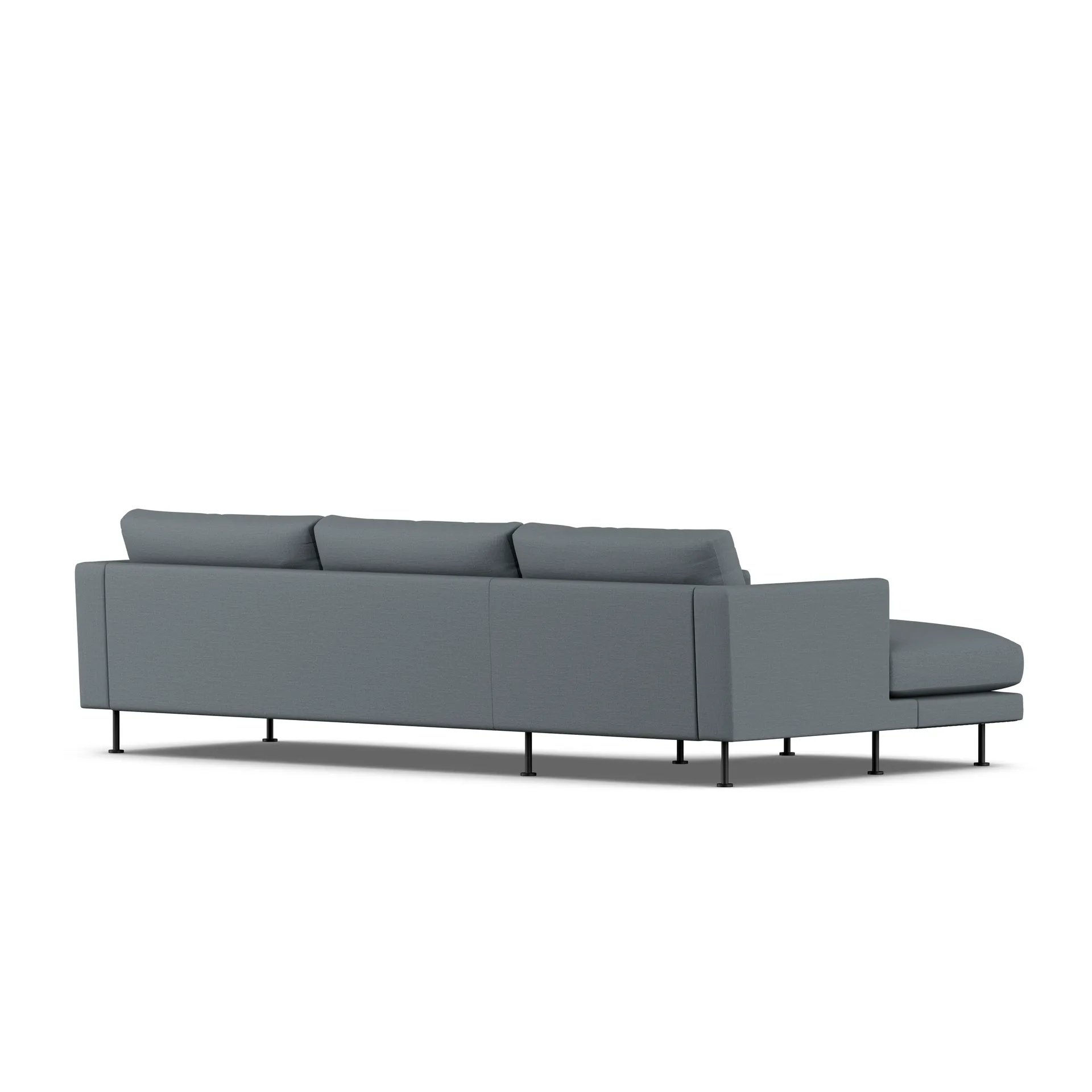 Bredhult sofa, Same Blue 6678-stal czarna, 2,5-osobowa C2 1898
