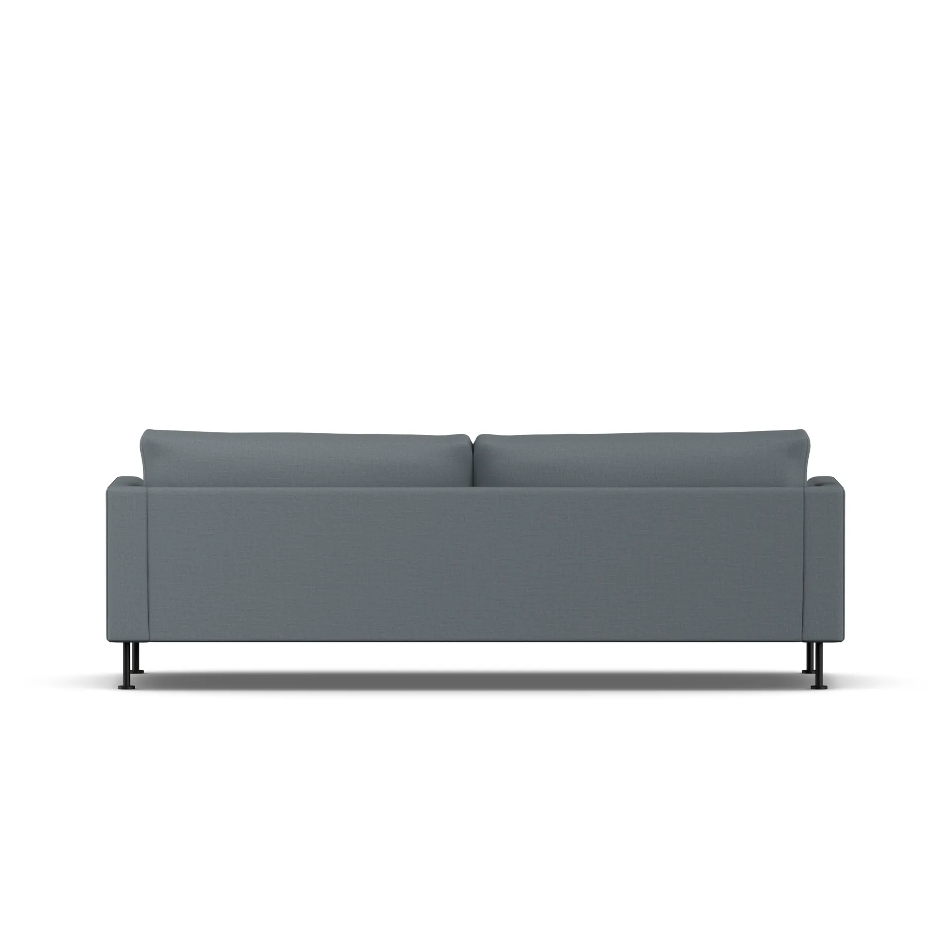 Bredhult sofa, Same Blue 6678-stal czarna, 3-osobowa 1898