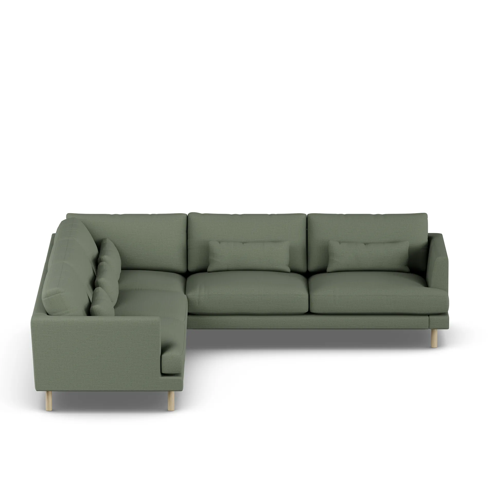 Bredhult sofa, Same Forest 6677-dąb olejowany na biało, narożnik F 1898