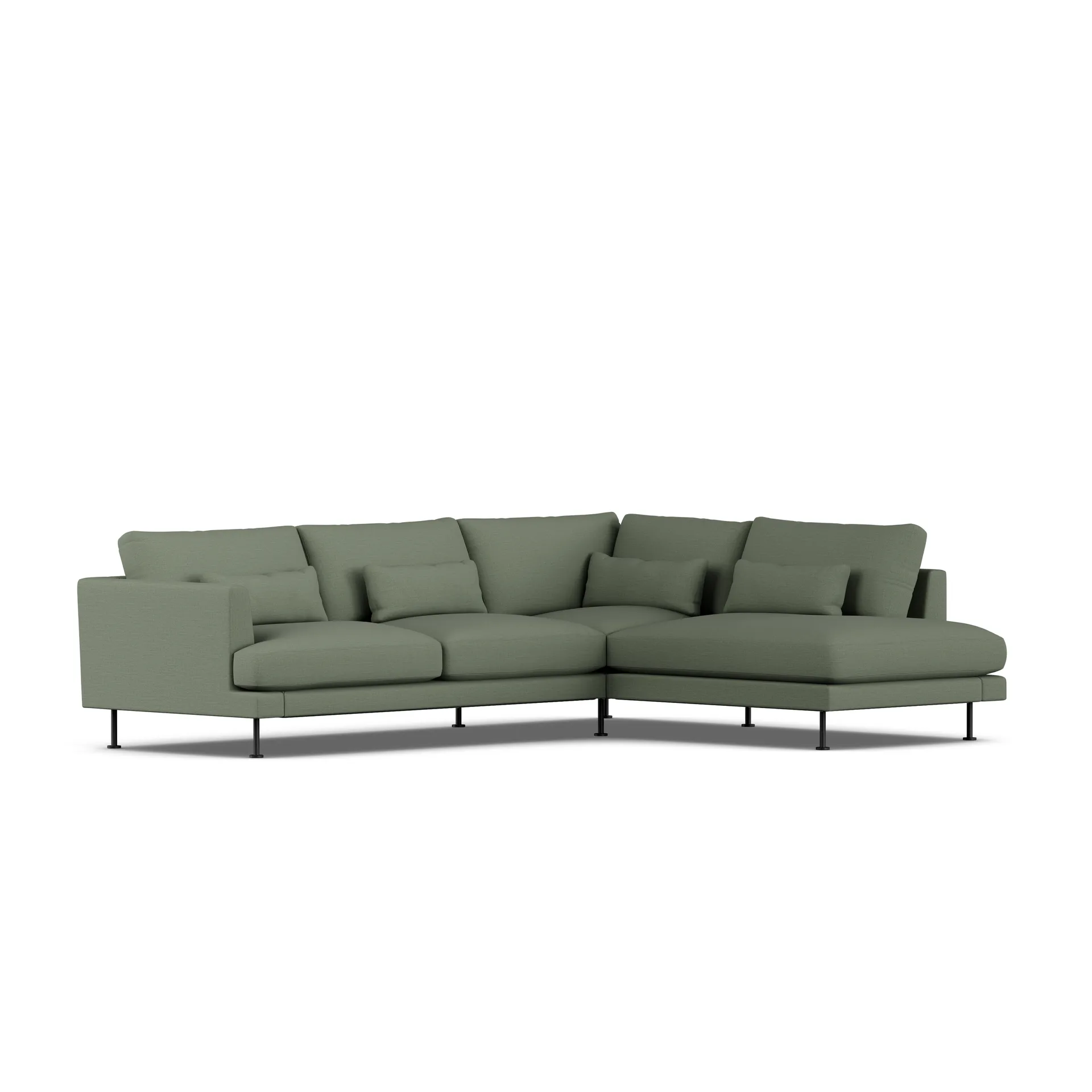 Bredhult sofa, Same Forest 6677-stal czarna, 3-osobowa A1 1898