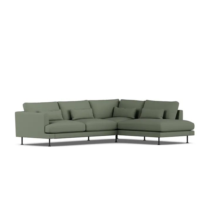 Bredhult sofa - Same Forest 6677-stal czarna, 3-osobowa A1 - 1898