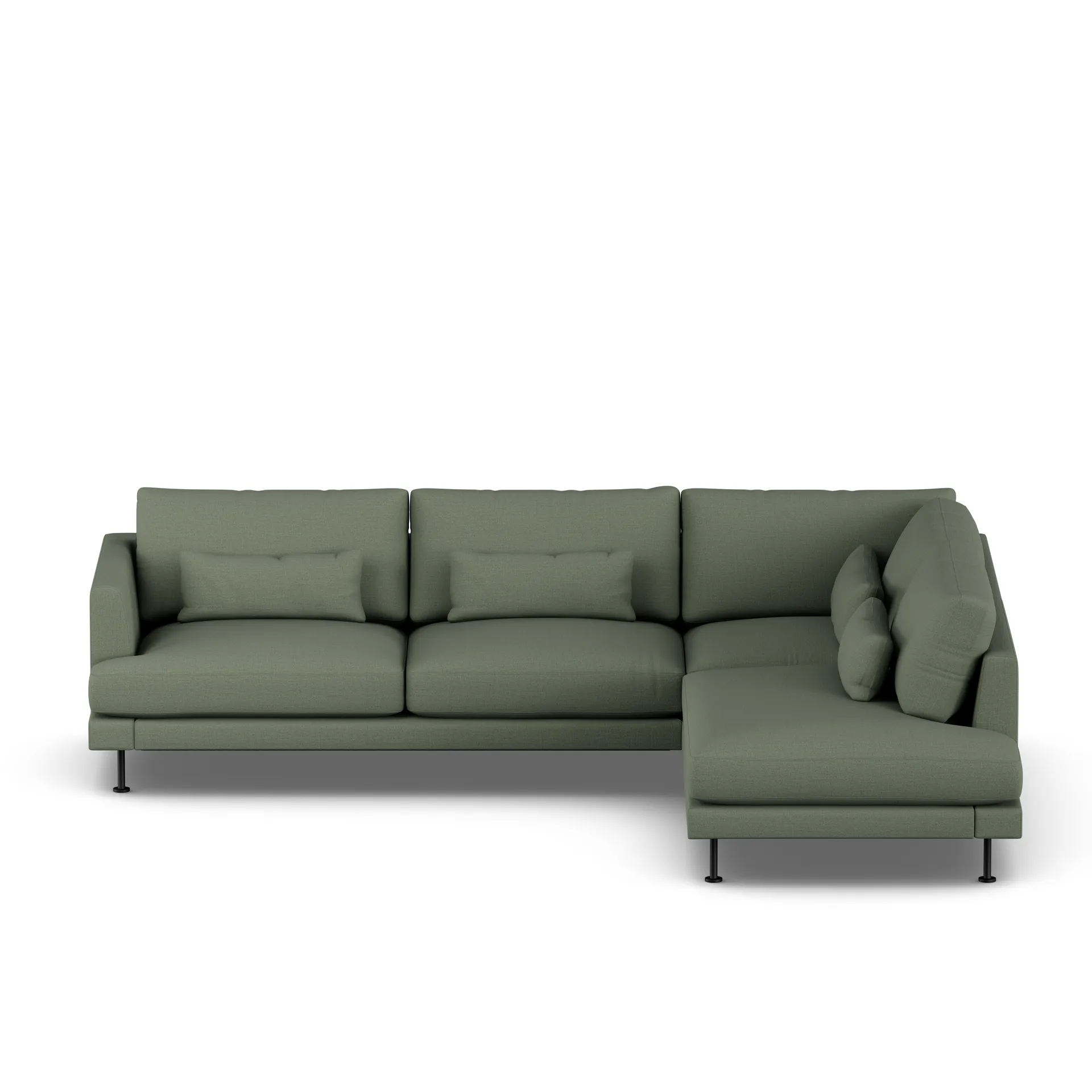 Bredhult sofa, Same Forest 6677-stal czarna, 3-osobowa A1 1898