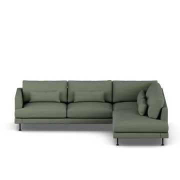 Bredhult sofa - Same Forest 6677-stal czarna, 3-osobowa A1 - 1898