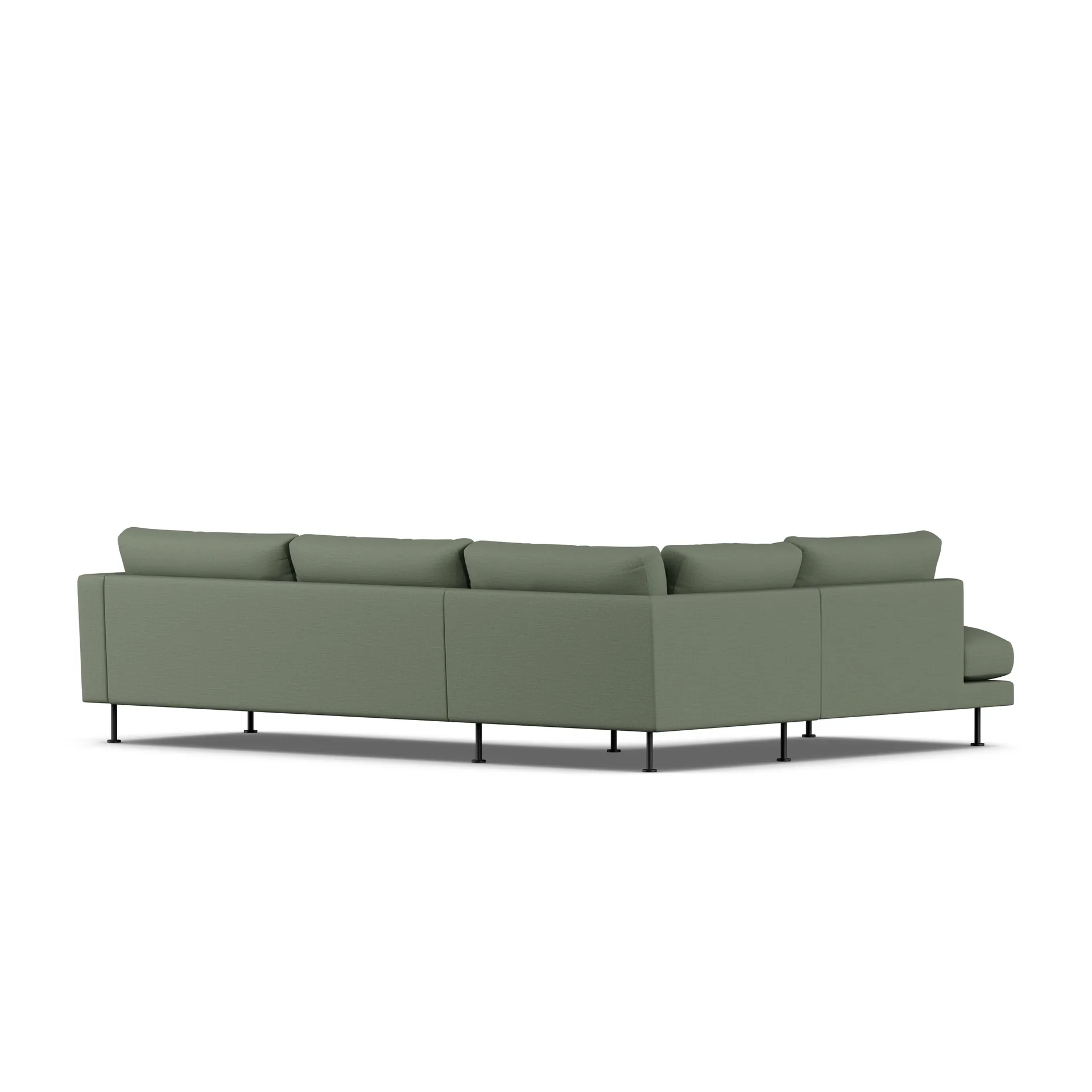 Bredhult sofa, Same Forest 6677-stal czarna, 3-osobowa A2 1898