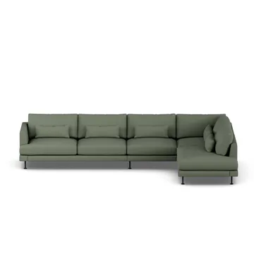 Bredhult sofa - Same Forest 6677-stal czarna, 4-osobowa B1 - 1898