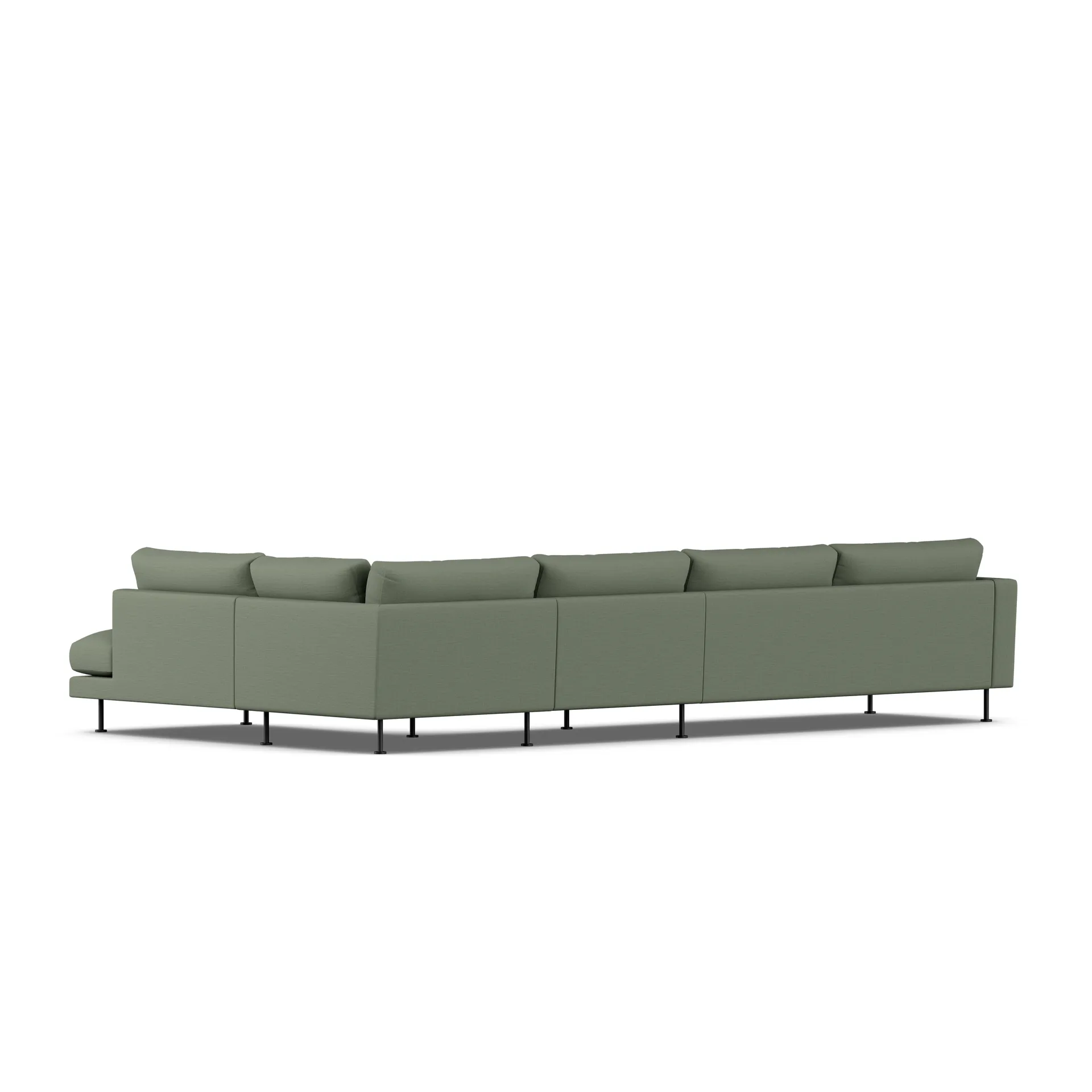 Bredhult sofa, Same Forest 6677-stal czarna, 4-osobowa B1 1898