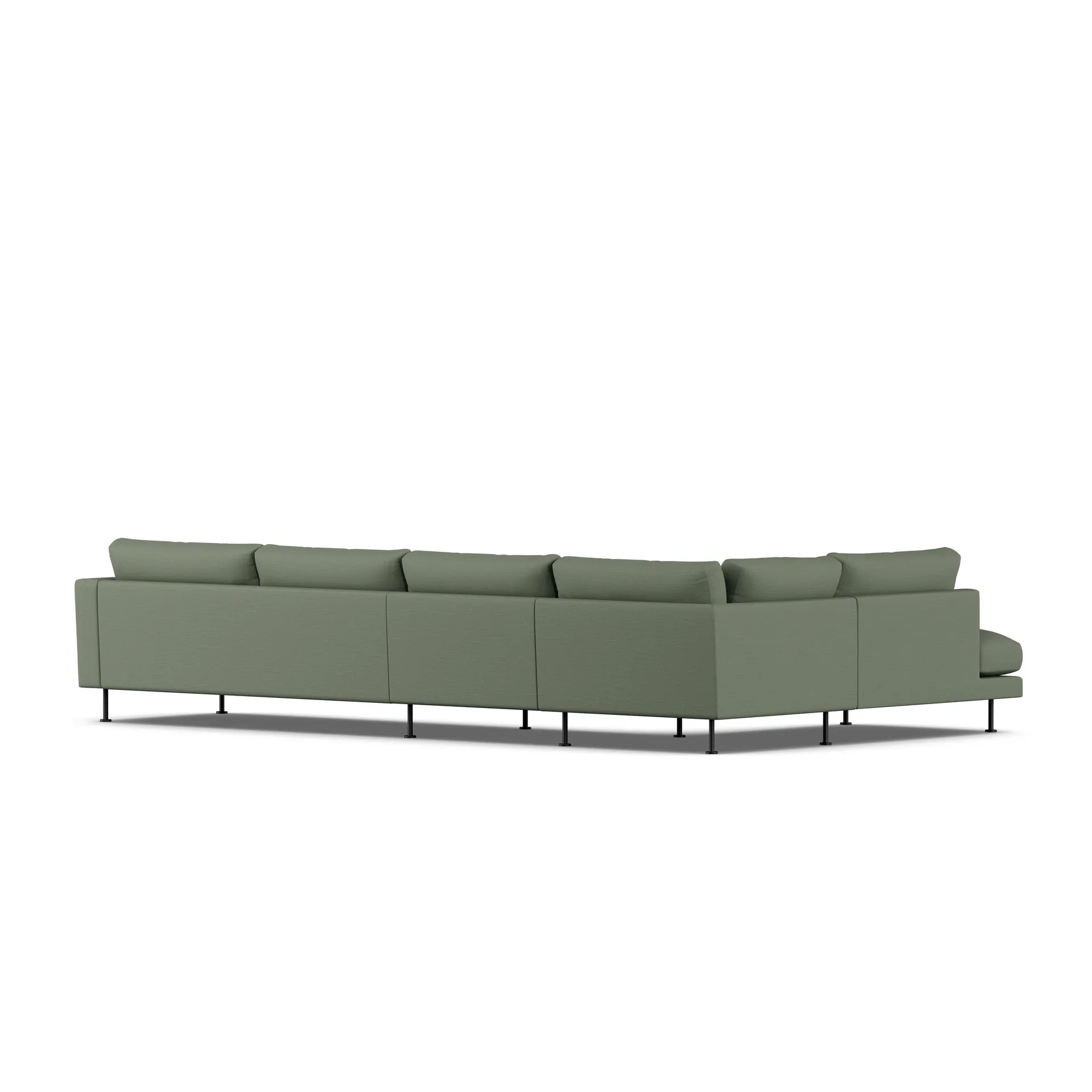 Bredhult sofa, Same Forest 6677-stal czarna, 4-osobowa B2 1898