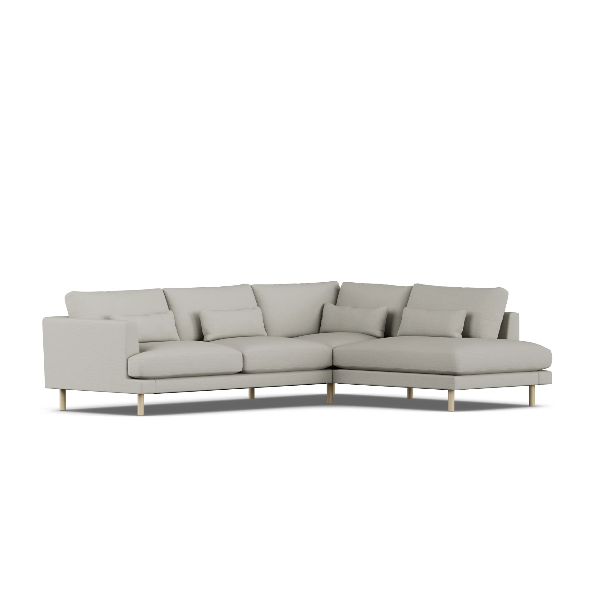 Bredhult sofa, Same Grey 6673-dąb olejowany na biało, 3-osobowa A1 1898