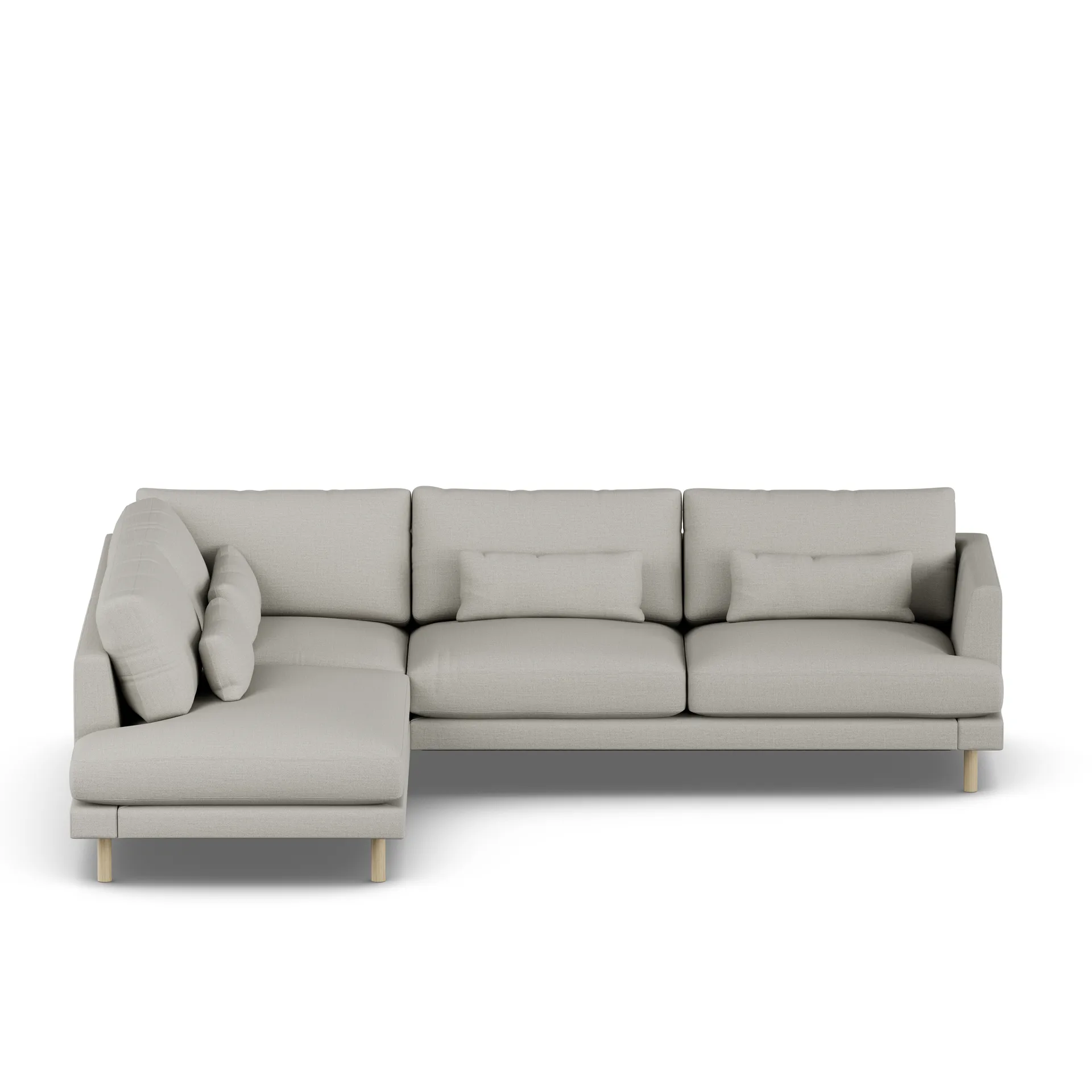Bredhult sofa, Same Grey 6673-dąb olejowany na biało, 3-osobowa A2 1898