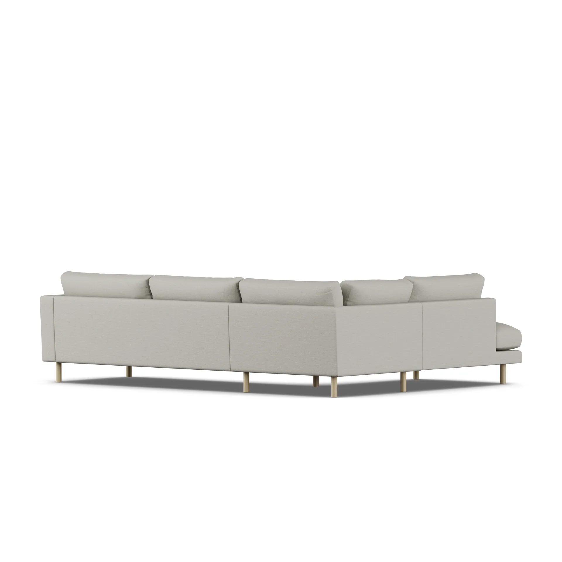 Bredhult sofa, Same Grey 6673-dąb olejowany na biało, 3-osobowa A2 1898