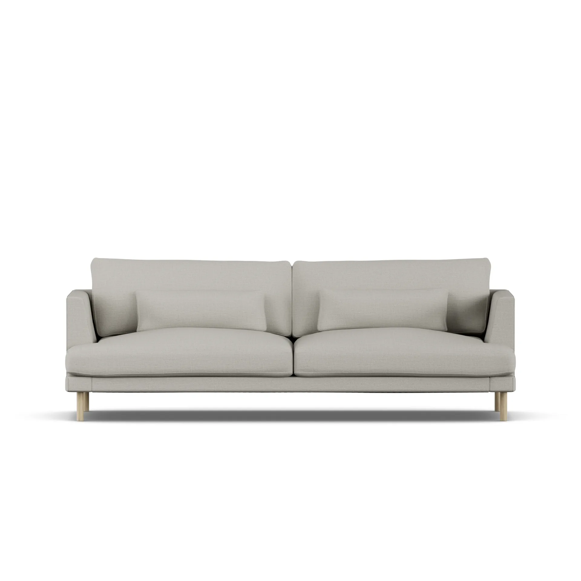 Bredhult sofa, Same Grey 6673-dąb olejowany na biało, 3-osobowa 1898