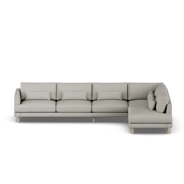 Bredhult sofa - Same Grey 6673-dąb olejowany na biało, 4-osobowa B1 - 1898