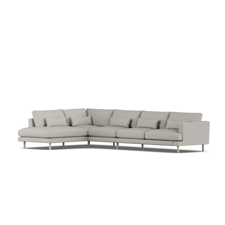 Bredhult sofa - Same Grey 6673-dąb olejowany na biało, 4-osobowa B2 - 1898