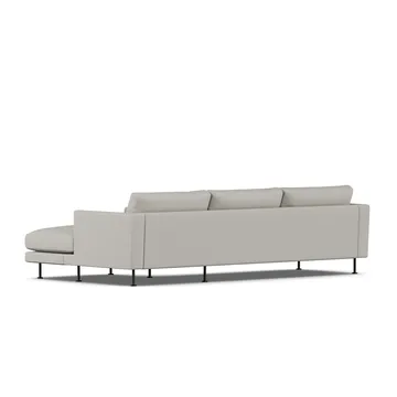 Bredhult sofa - Same Grey 6673-stal czarna, 2,5-osobowa C1 - 1898