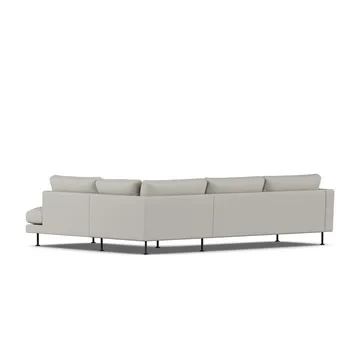 Bredhult sofa - Same Grey 6673-stal czarna, 3-osobowa A1 - 1898