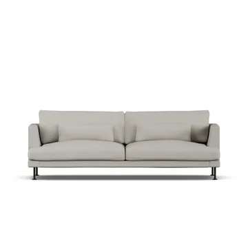 Bredhult sofa - Same Grey 6673-stal czarna, 3-osobowa - 1898