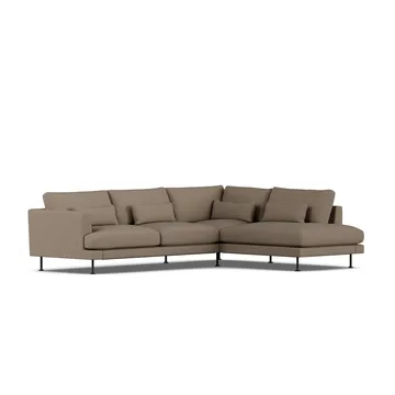 Bredhult sofa - Same Mole 6674-stal czarna, 3-osobowa A1 - 1898