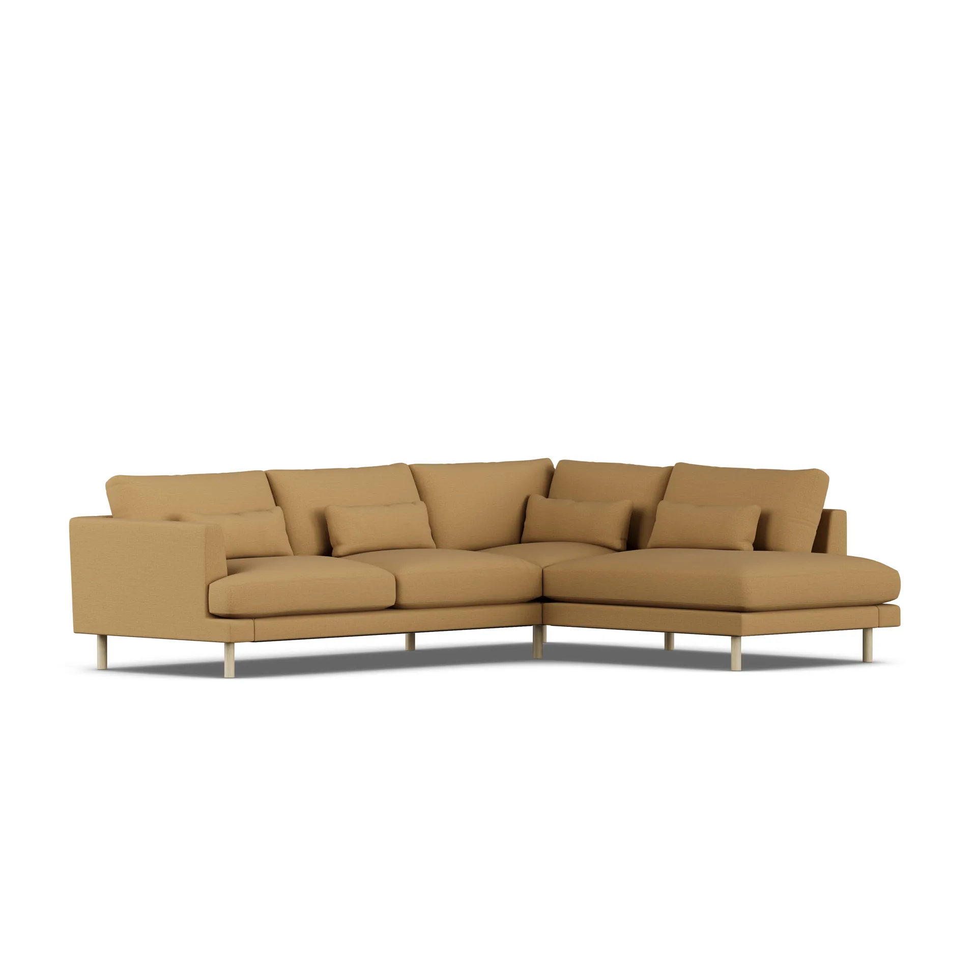 Bredhult sofa, Same Ochre 6676-dąb olejowany na biało, 3-osobowa A1 1898