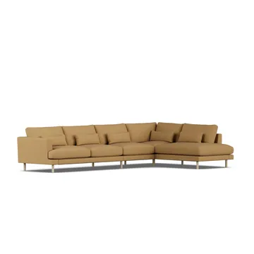 Bredhult sofa - Same Ochre 6676-dąb olejowany na biało, 4-osobowa B1 - 1898