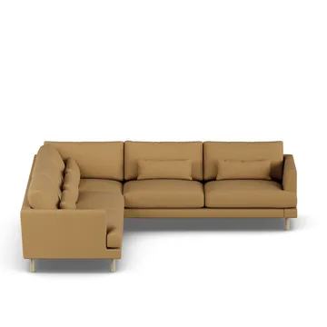 Bredhult sofa - Same Ochre 6676-dąb olejowany na biało, narożnik F - 1898