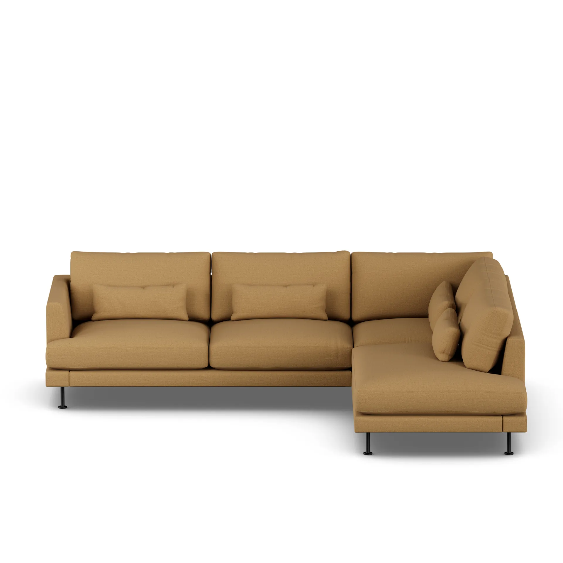 Bredhult sofa, Same Ochre 6676-stal czarna, 3-osobowa A1 1898