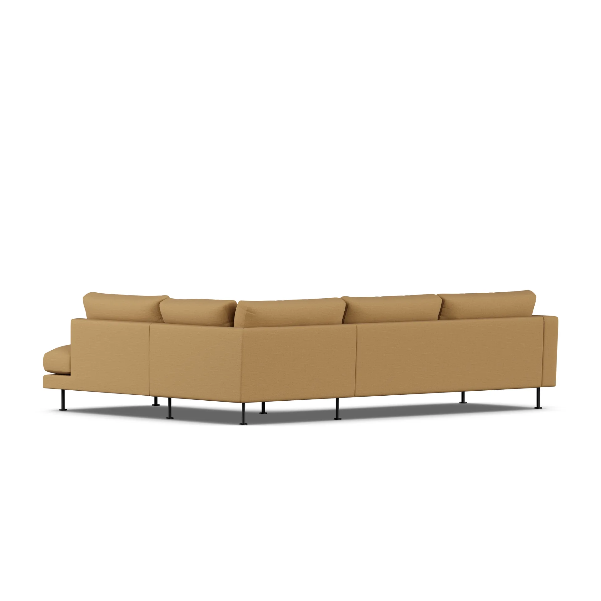 Bredhult sofa, Same Ochre 6676-stal czarna, 3-osobowa A1 1898