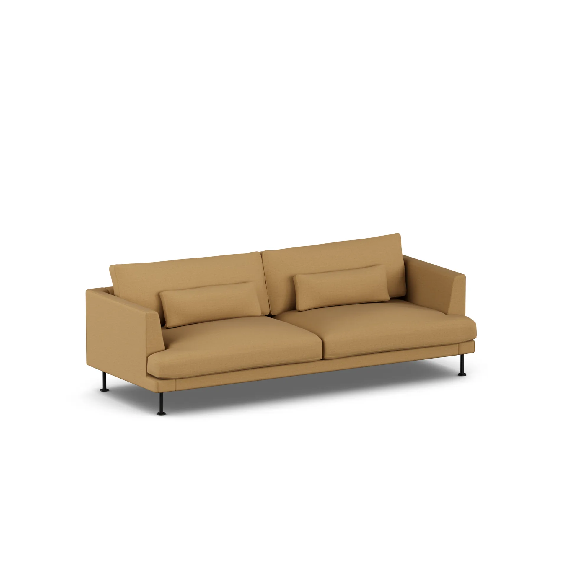 Bredhult sofa, Same Ochre 6676-stal czarna, 3-osobowa 1898