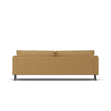 Bredhult sofa - Same Ochre 6676-stal czarna, 3-osobowa - 1898
