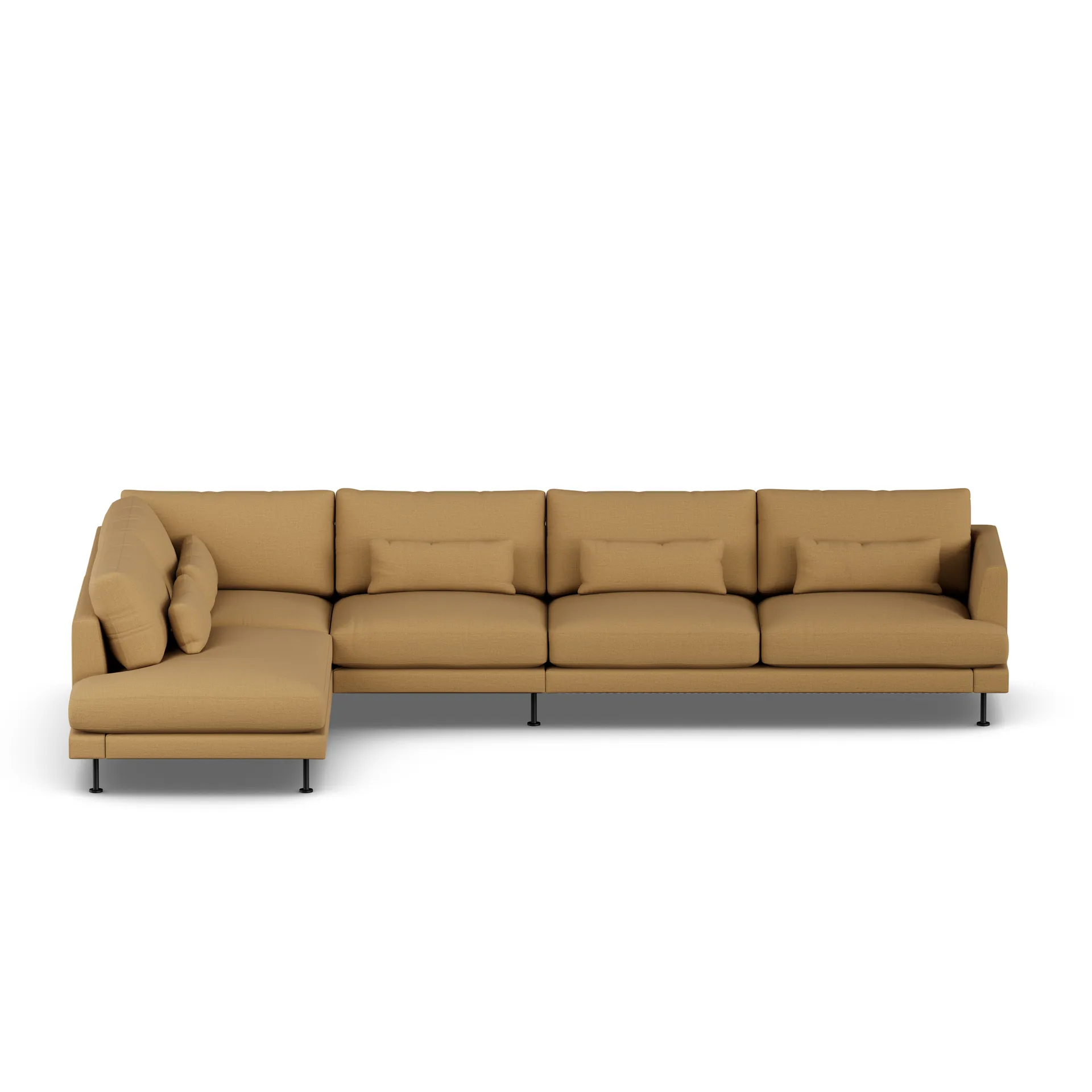 Bredhult sofa, Same Ochre 6676-stal czarna, 4-osobowa B2 1898