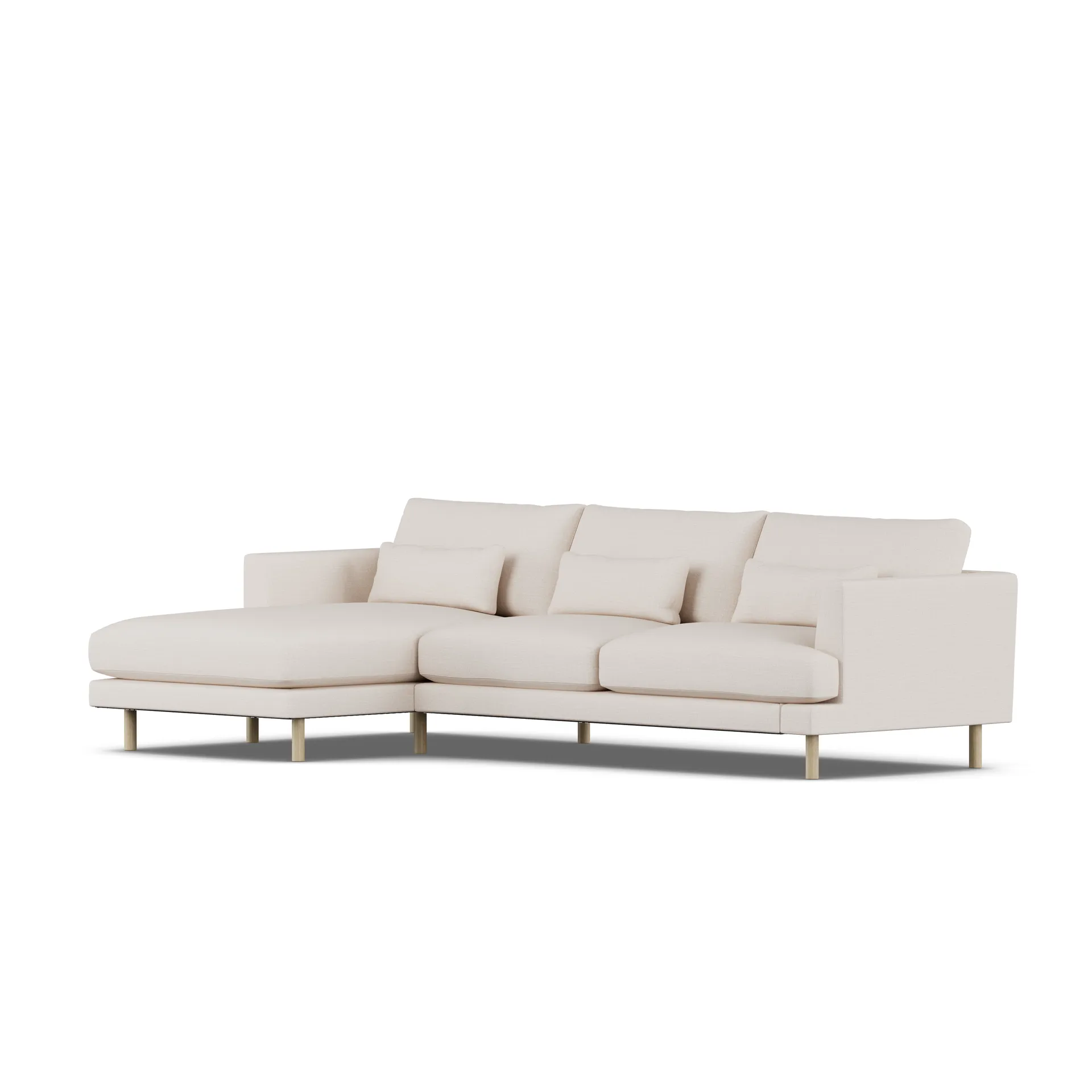 Bredhult sofa, Same Off White 6671-dąb olejowany na biało, 2,5-osobowa C2 1898