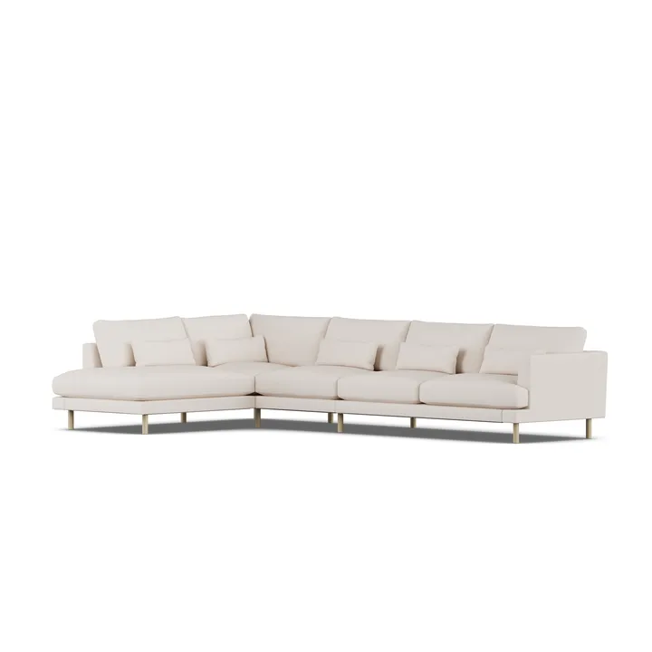 Bredhult sofa - Same Off White 6671-dąb olejowany na biało, 4-osobowa B2 - 1898