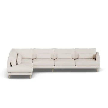 Bredhult sofa - Same Off White 6671-dąb olejowany na biało, 4-osobowa B2 - 1898