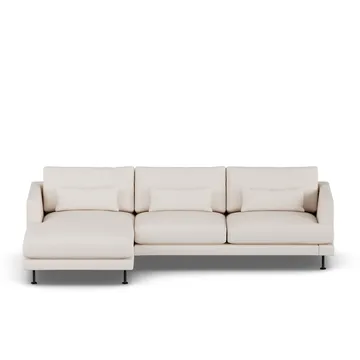 Bredhult sofa - Same Off White 6671-stal czarna, 2,5-osobowa C2 - 1898