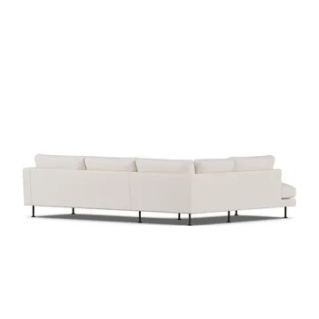 Bredhult sofa - Same Off White 6671-stal czarna, 3-osobowa A2 - 1898
