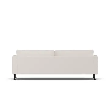 Bredhult sofa - Same Off White 6671-stal czarna, 3-osobowa - 1898
