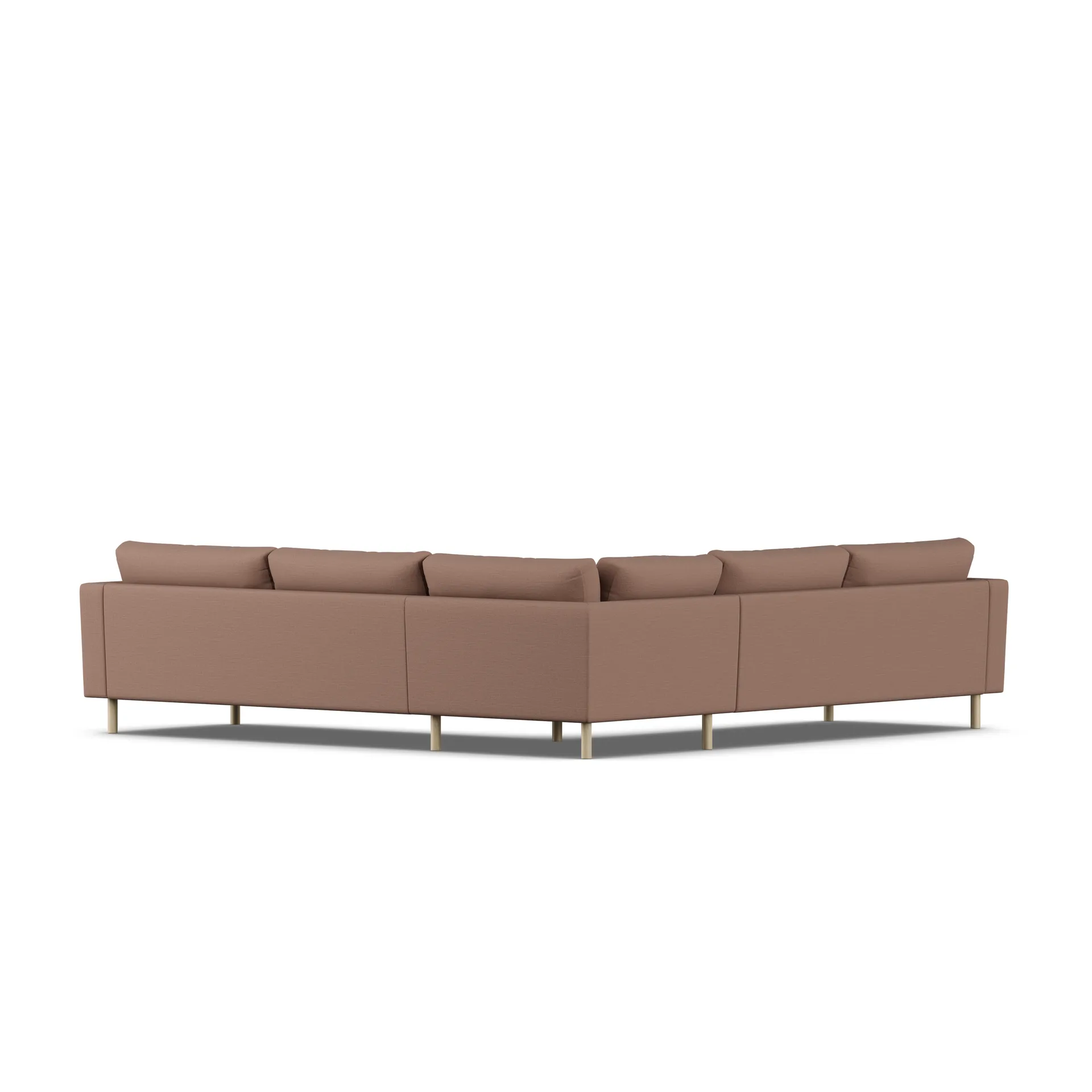 Bredhult sofa, Same Rust 6675-dąb olejowany na biało, narożnik F 1898