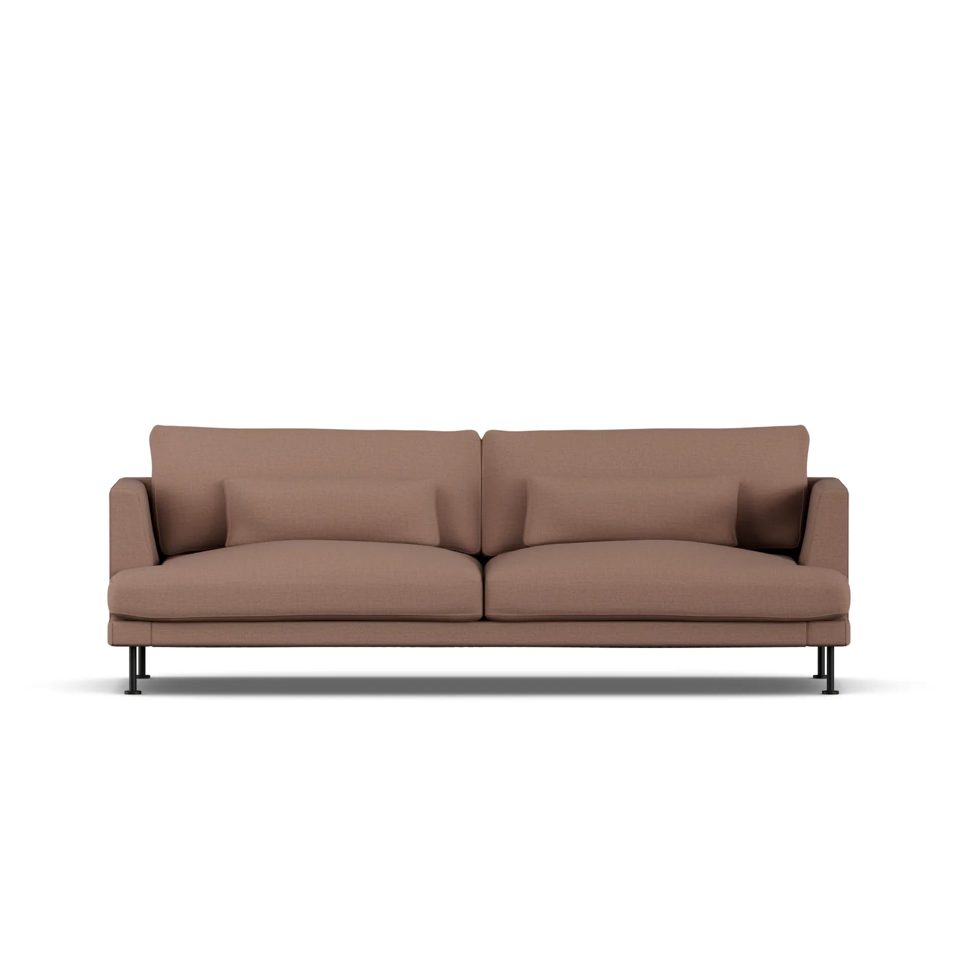 Bredhult sofa, Same Rust 6675-stal czarna, 3-osobowa 1898