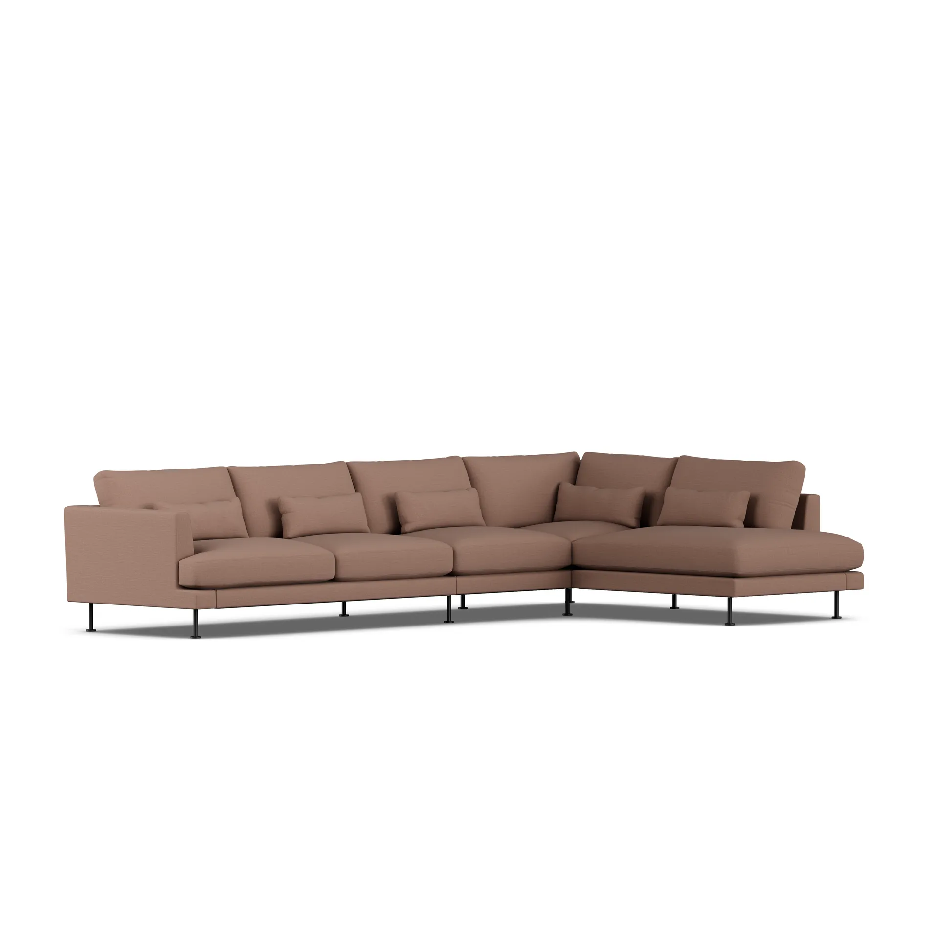 Bredhult sofa, Same Rust 6675-stal czarna, 4-osobowa B1 1898