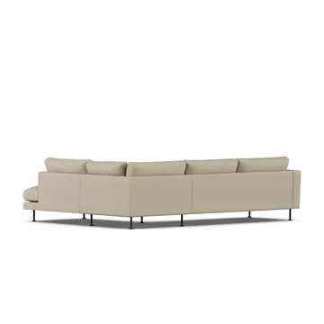 Bredhult sofa - Same Sand 6672-stal czarna, 3-osobowa A1 - 1898
