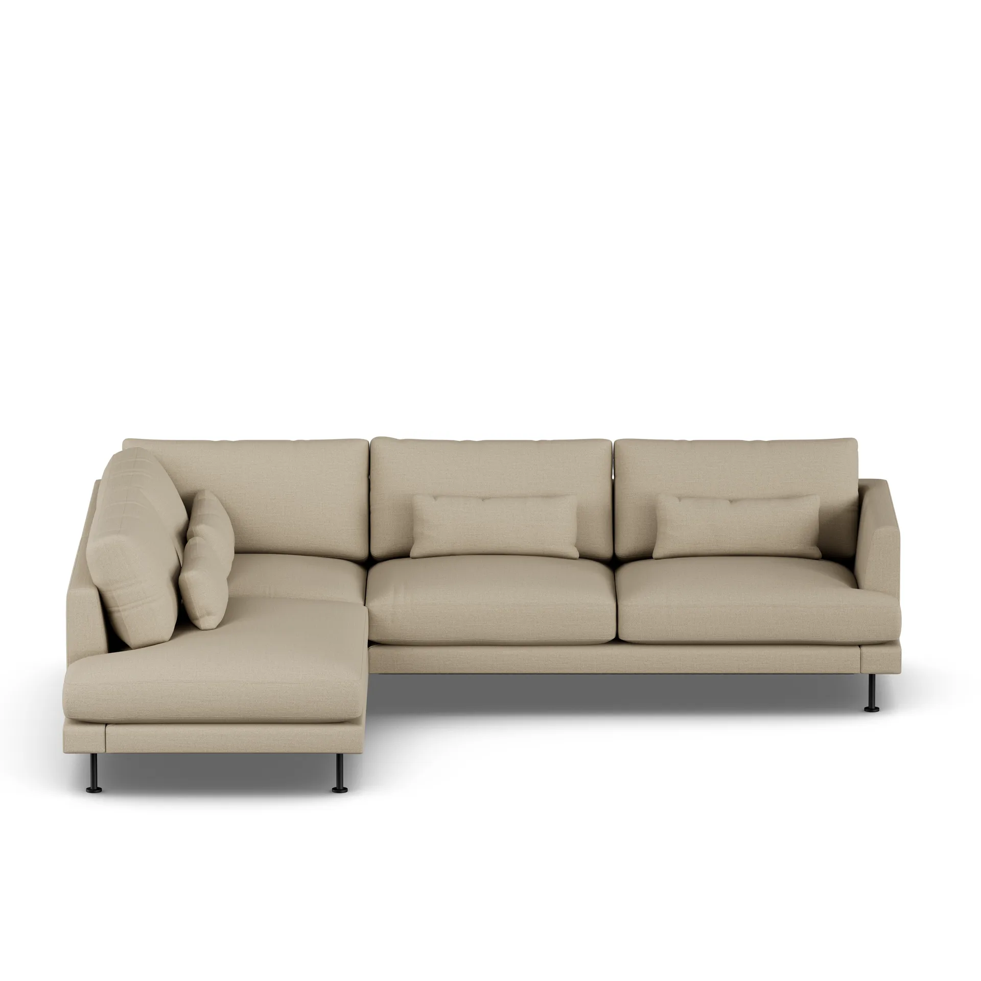Bredhult sofa, Same Sand 6672-stal czarna, 3-osobowa A2 1898