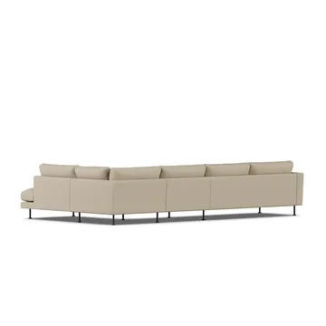 Bredhult sofa - Same Sand 6672-stal czarna, 4-osobowa B1 - 1898