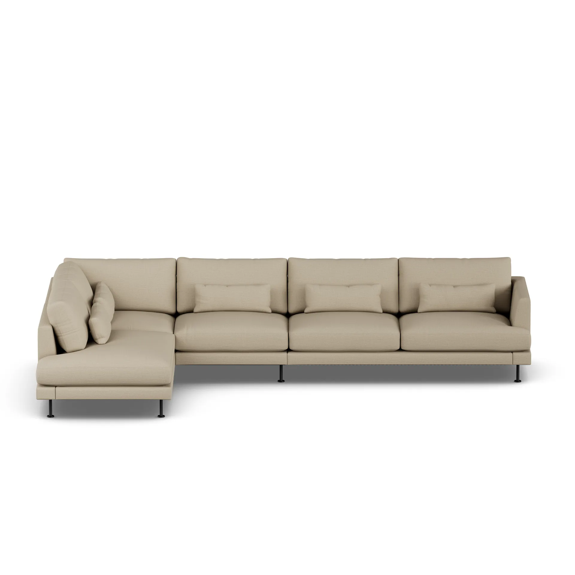Bredhult sofa, Same Sand 6672-stal czarna, 4-osobowa B2 1898