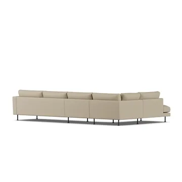Bredhult sofa - Same Sand 6672-stal czarna, 4-osobowa B2 - 1898