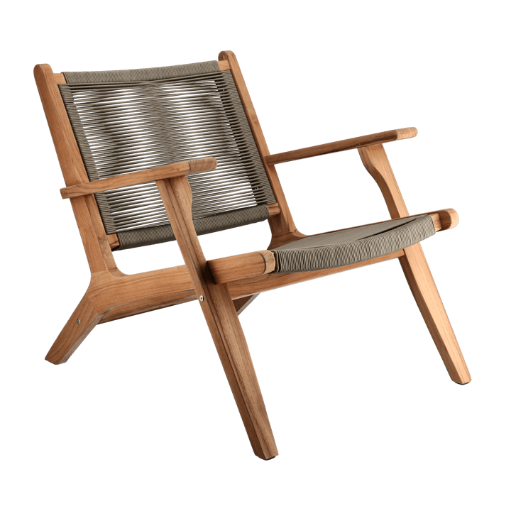 Fotel lounge Sandvik - Drewno tekowe - 1898