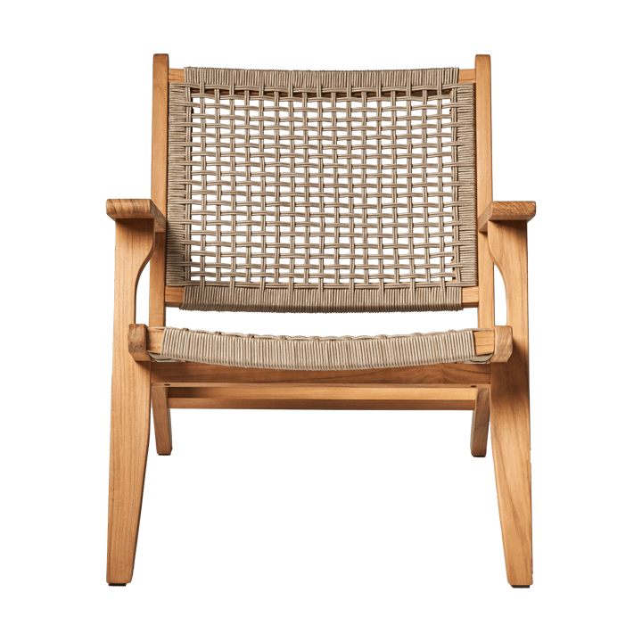Fotel lounge Sandvik, Drewno tekowe 1898